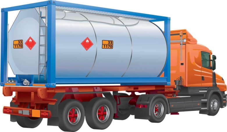 Контейнер цистерна допог