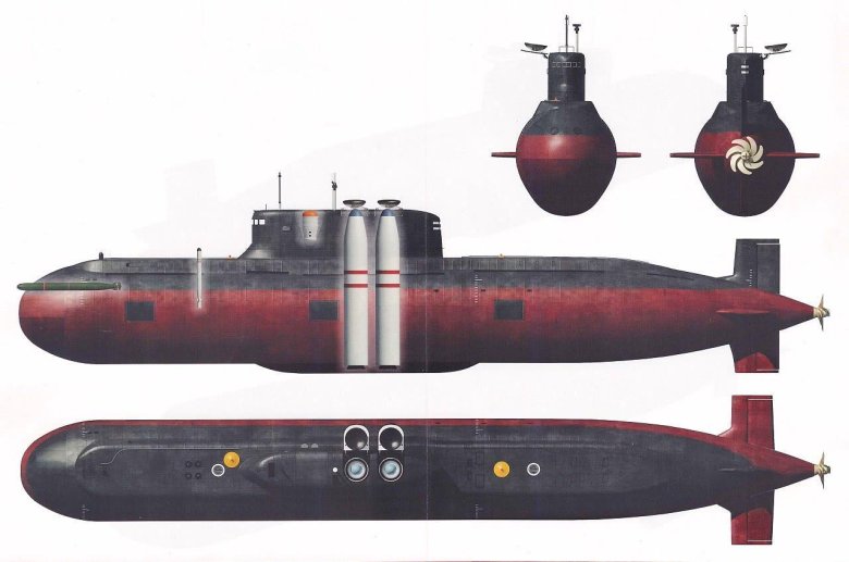 Многоцелевые атомные подлодки «тип 093» (китай)