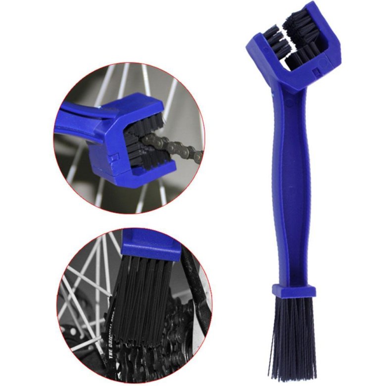 Щетка для чистки цепи мотоцикла