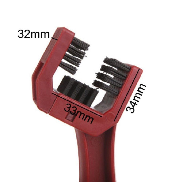 Щетка для очистки цепи мотоцикла