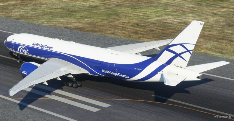 Air bridge cargo boeing 777