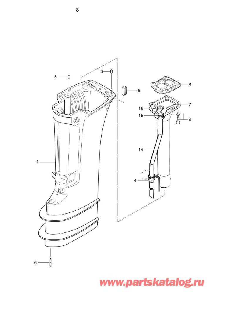 Для лодочного мотора yamaha