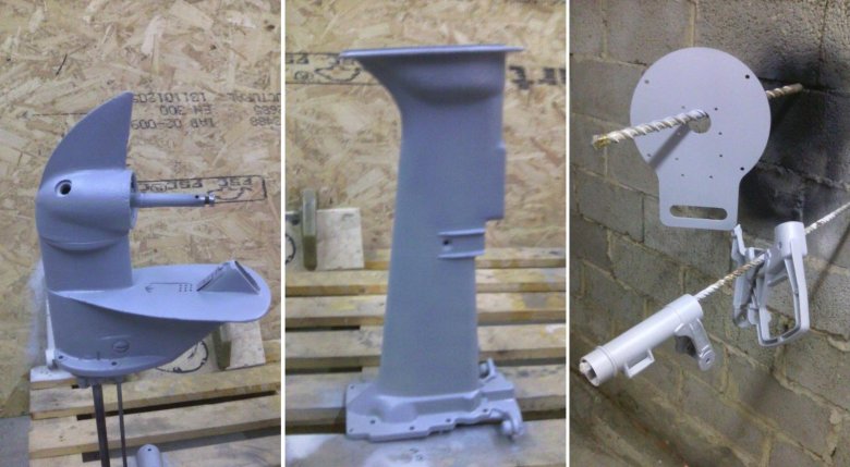 Лодочный мотор ветерок