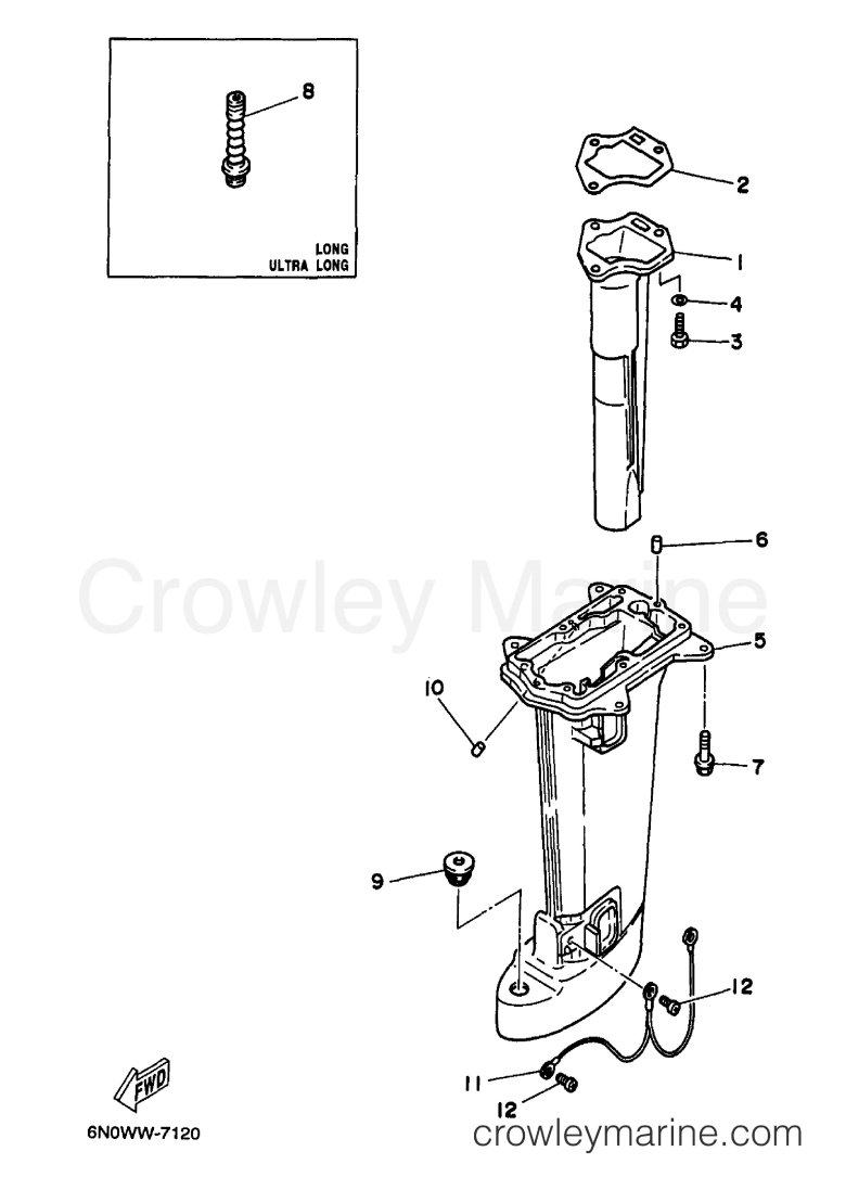 Лодочный мотор ямаха 9