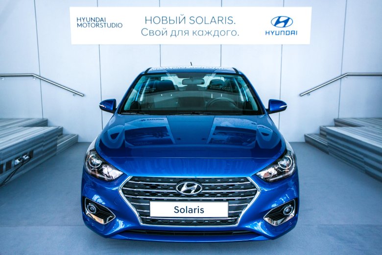 Новый hyundai solaris