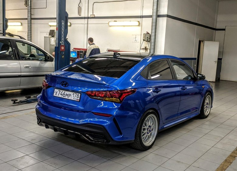 Солярис в обвесе