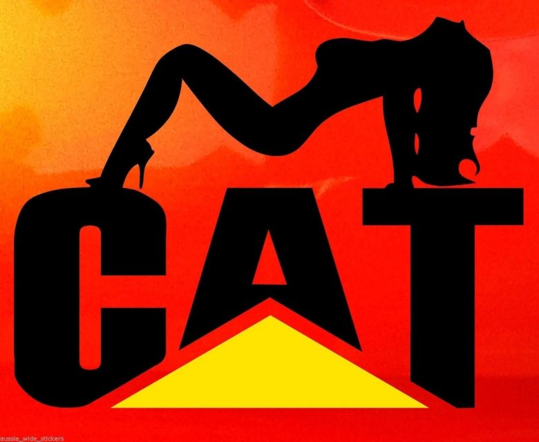 Наклейки caterpillar