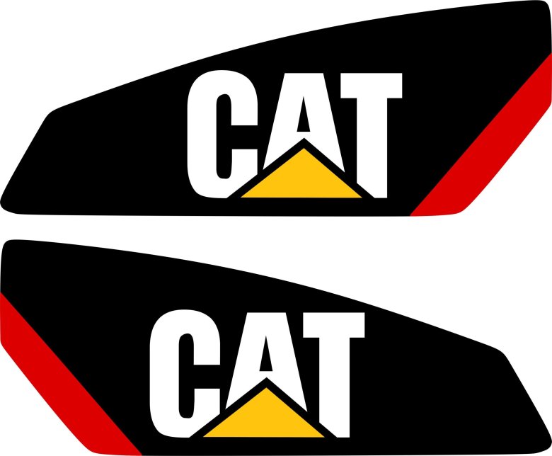 Наклейка на экскаватор