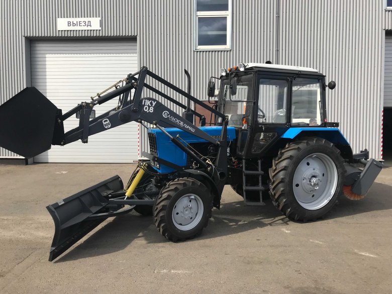 Погрузчик фронтальный пку-0.8 сальсксельмаш