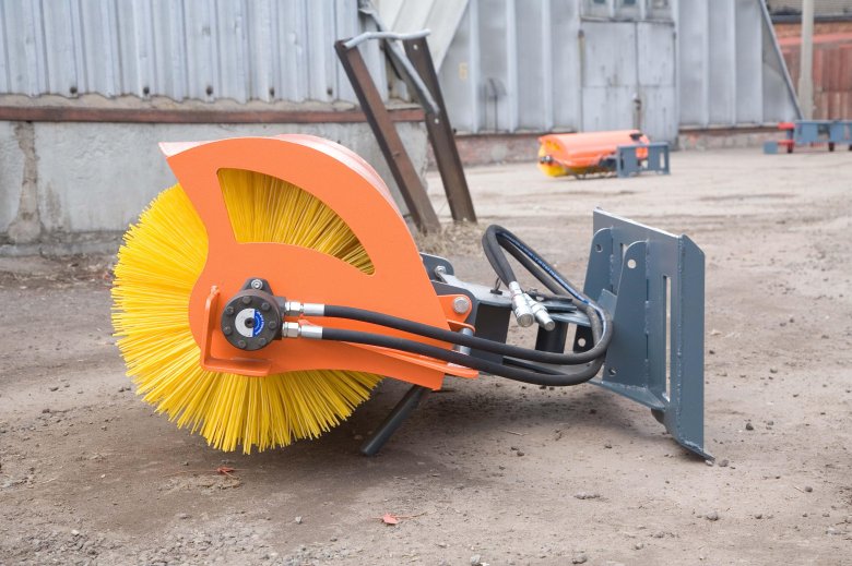 Щетка с поворотом brm_fl для фронтального погрузчика