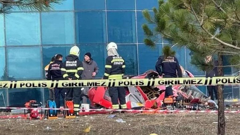 Muğla helikopter kazası