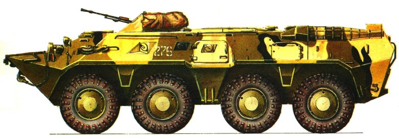 Бронетранспортер бтр 80