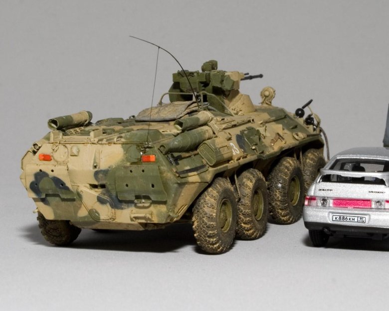 Бтр 80 звезда 1 35