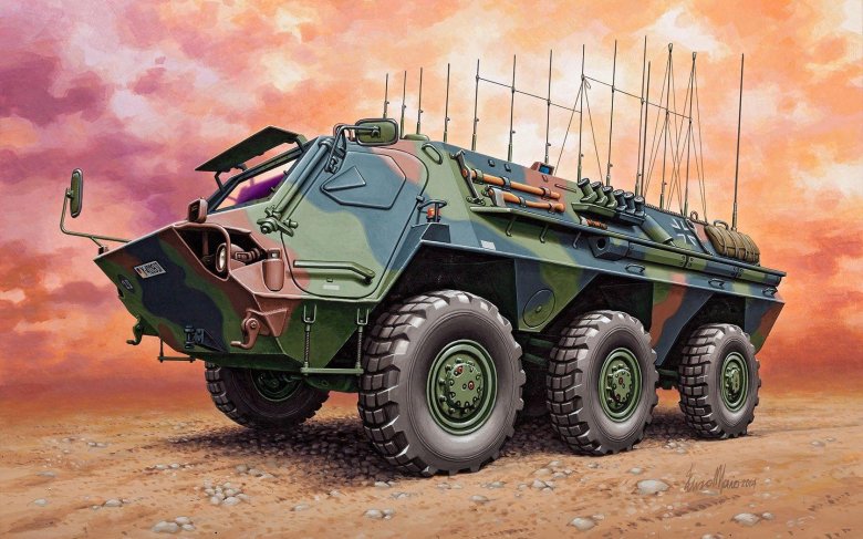 Бронетранспортер tpz.1 «fuchs»