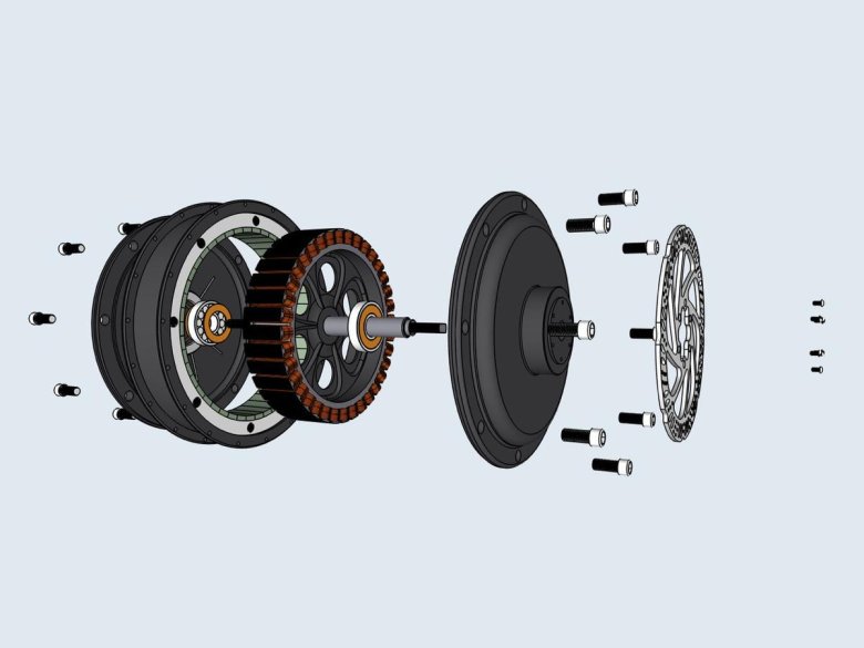 Hub motor