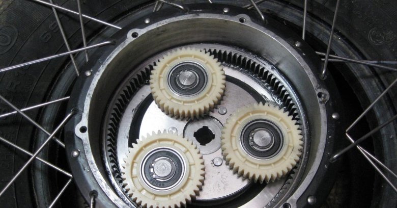 Редукторное мотор колесо