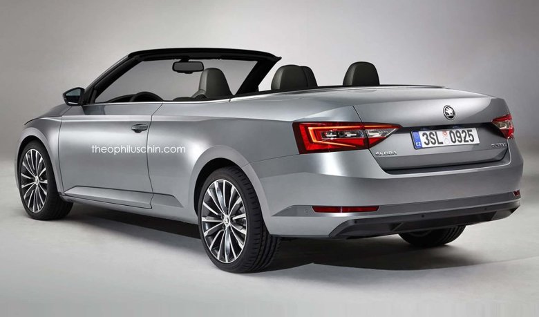 Шкода суперб кабриолет