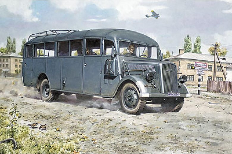 Opel blitz omnibus model w39