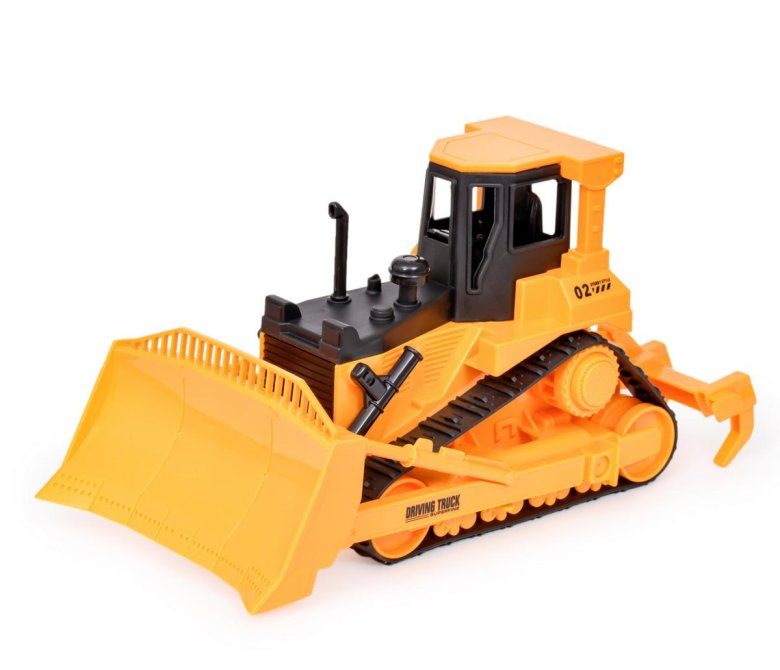 Бульдозер игрушечный