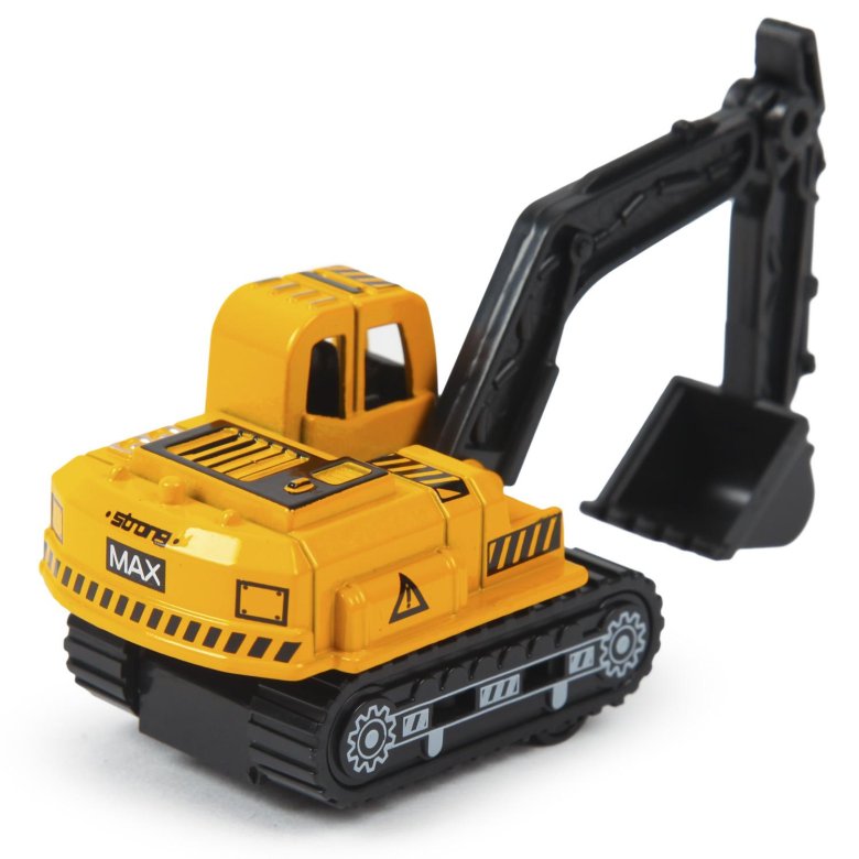 Экскаватор металлический игрушка