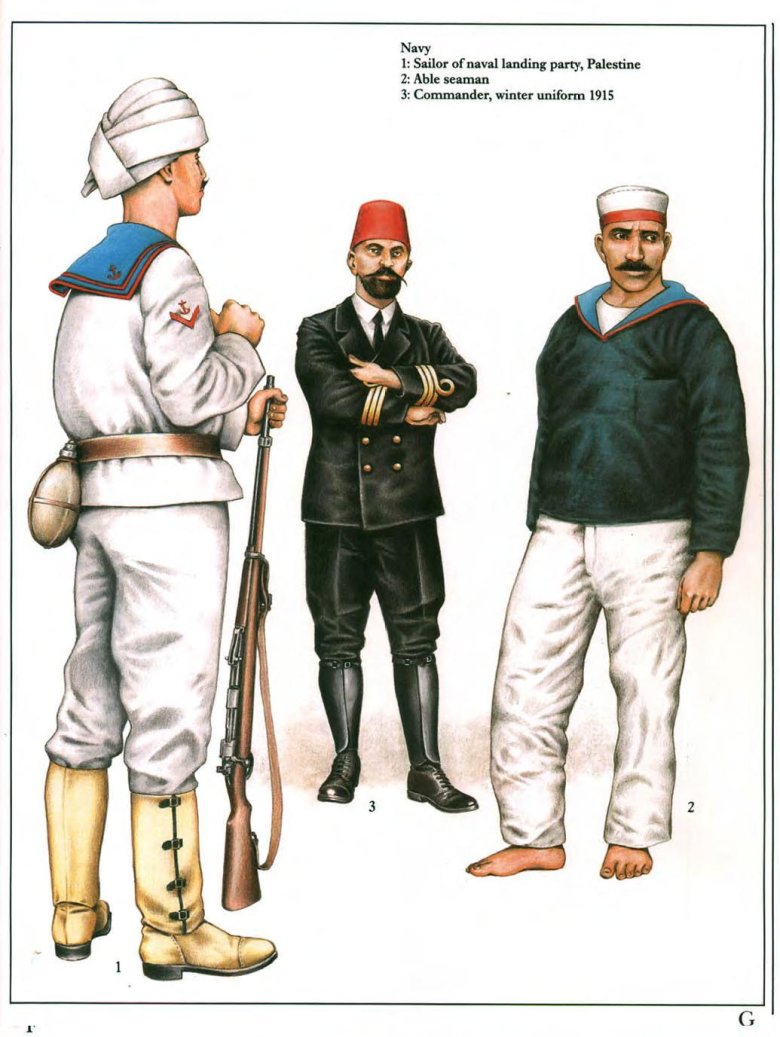 Солдат османской империи 1914