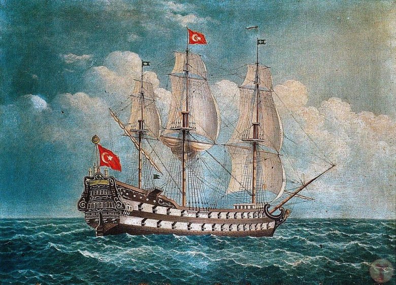 Турецкий линейный корабль 18 века