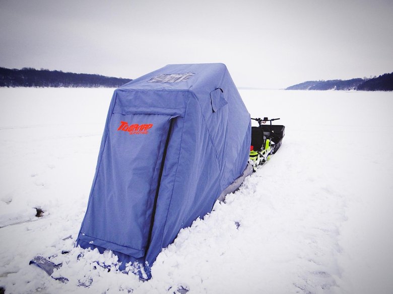 Зимняя палатка сани циклон
