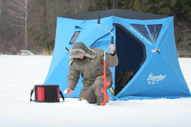 Палатка для зимней рыбалки canadian camper beluga