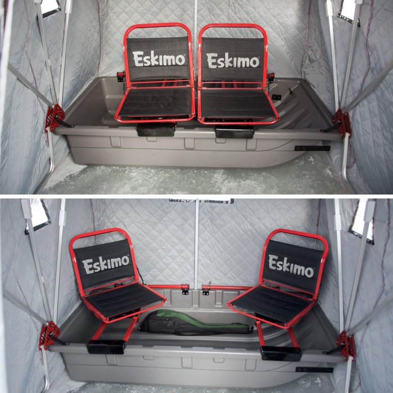 Палатка на волокуши для зимней рыбалки своими руками