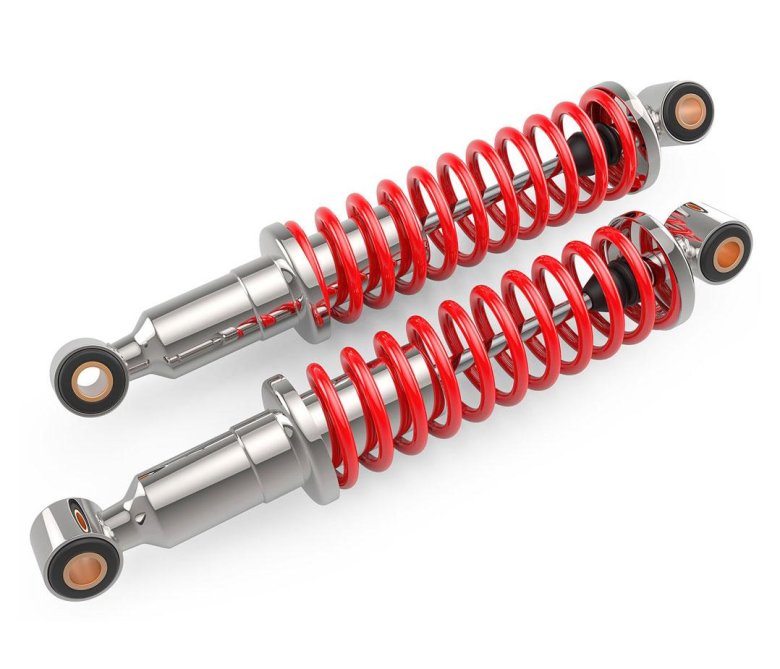 Амортизатор с пружиной