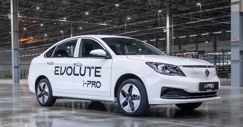 Липецкий электромобиль evolute