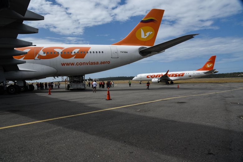 Conviasa airlines москва каракас