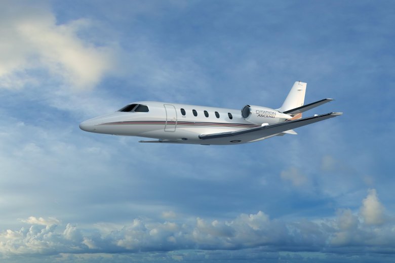 Самолет cessna citation jet