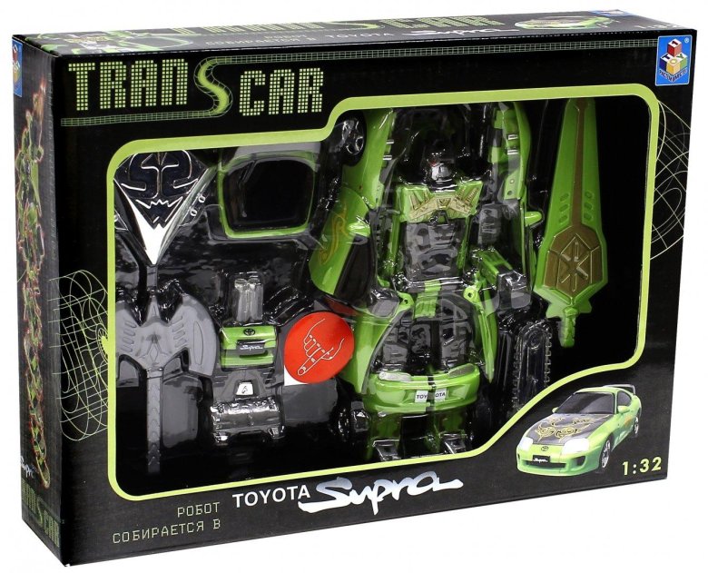 Робот трансформер тойота супра