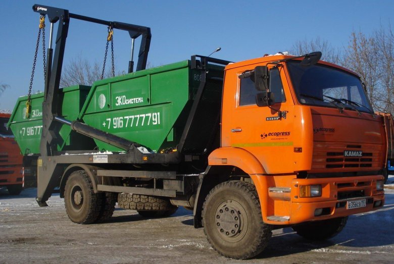 Бункеровоз на шасси камаз-53605