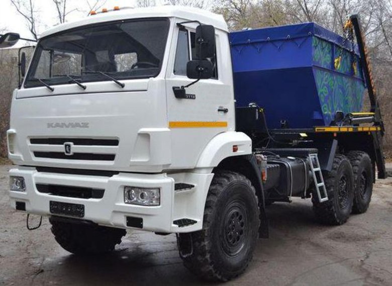 Камаз бункеровоз портальный