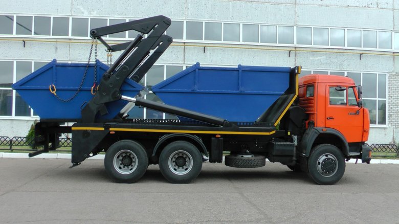 Камаз 65115 бункеровоз