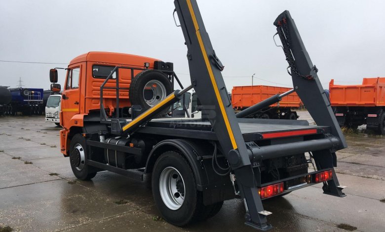 Камаз 43255 бункеровоз