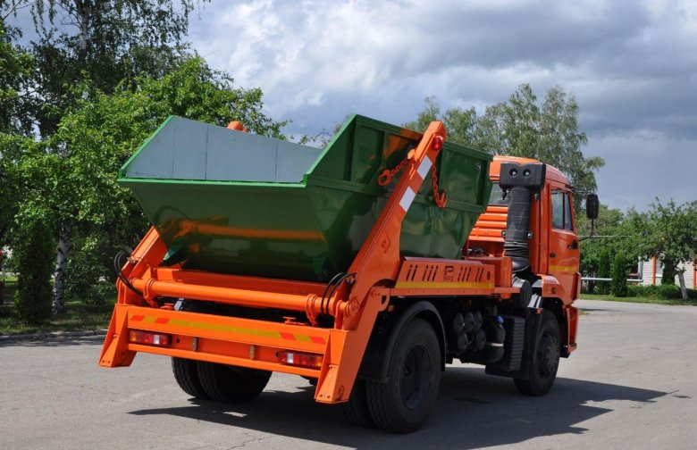 Мусоровоз маз