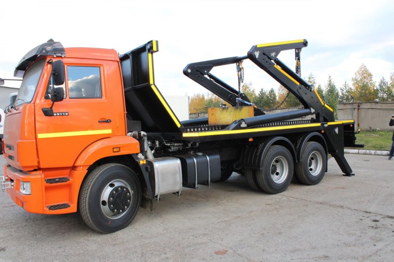 Крюковой мультилифт камаз