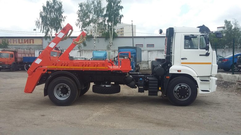 Бункеровоз камаз