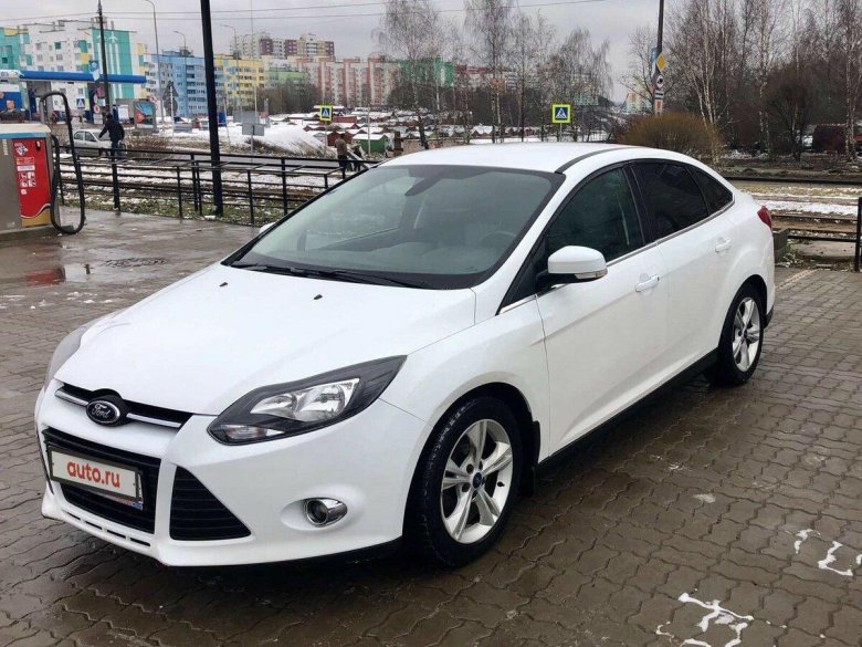 Ford focus 3 седан белый 2012