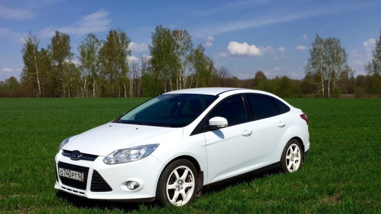 Ford focus 3 white