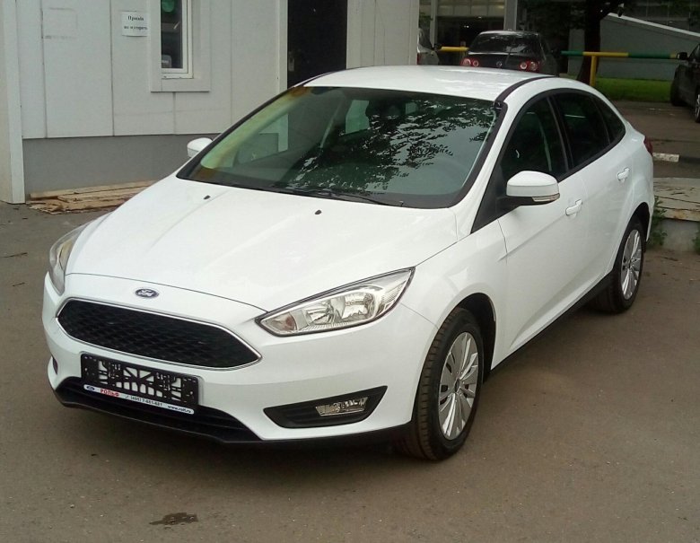Ford focus 2016 белый