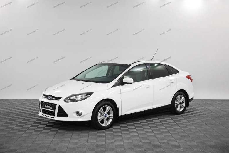 Ford focus 2012 седан белый