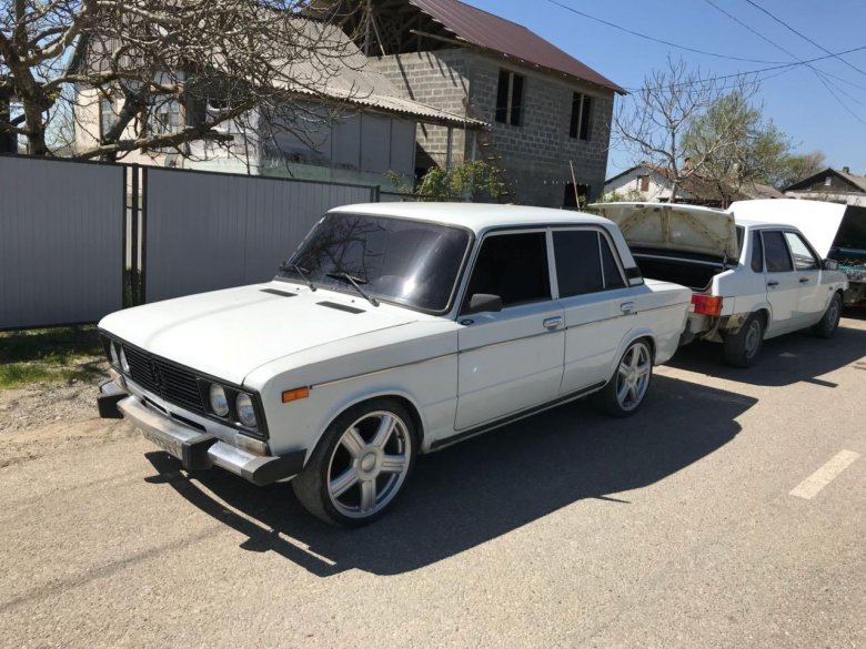 Ваз 2106 белая r15