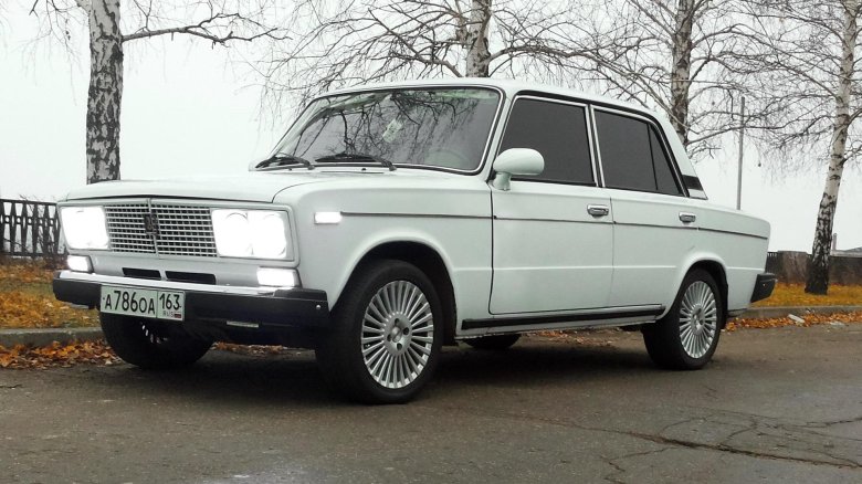 Ваз 2106 белая тюнингованная