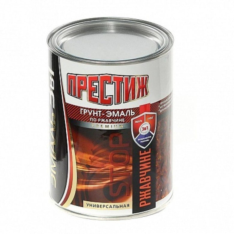 Грунт-эмаль по ржавчине 3 в 1 престиж
