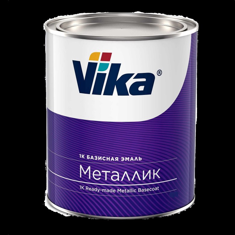 Базисная эмаль металлик vika