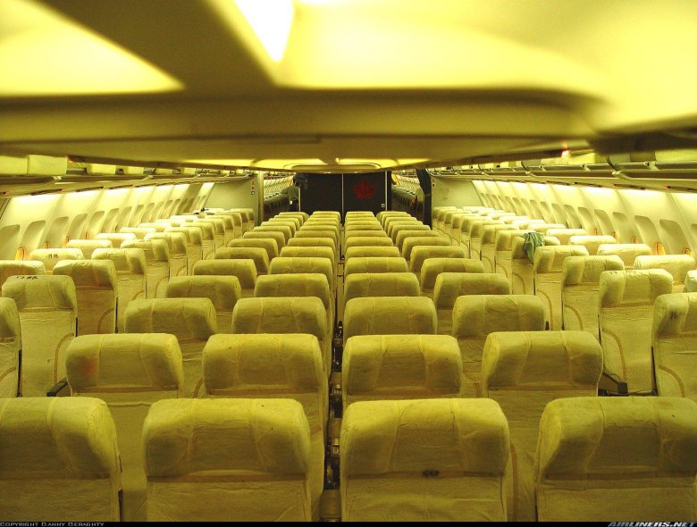 Boeing 767 салон